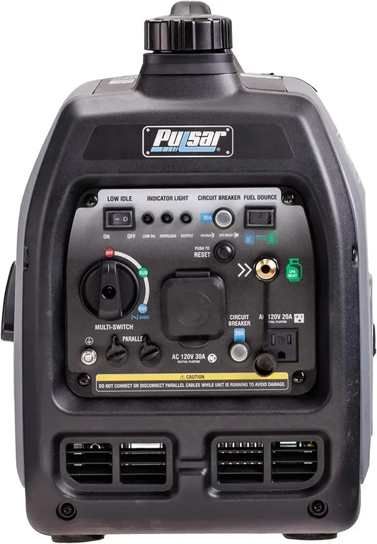 HOME.Pulsar GD400BN 4000W Portable Dual Fuel Generator – Super-Quiet, RV-Ready, CARB Compliant