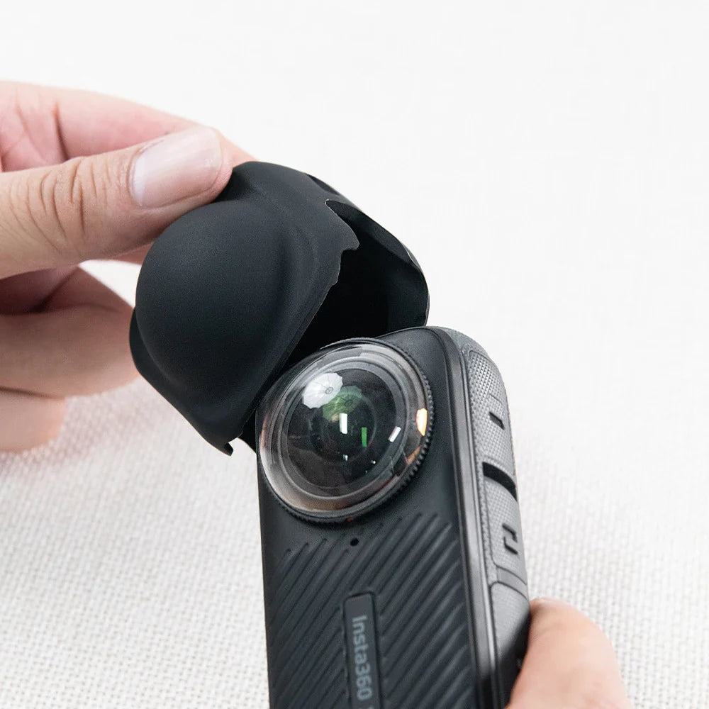 Insta360 X4 Lens Guards, Storage Bag & Screen Protector Film – Anti-Scratch Camera Accessories for Insta360 X4