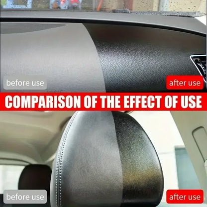 Crystal Clear Car Plastic Repair Agent – Interior & Panel Renewal Wax, Car Polishing & Protective Coating Wax