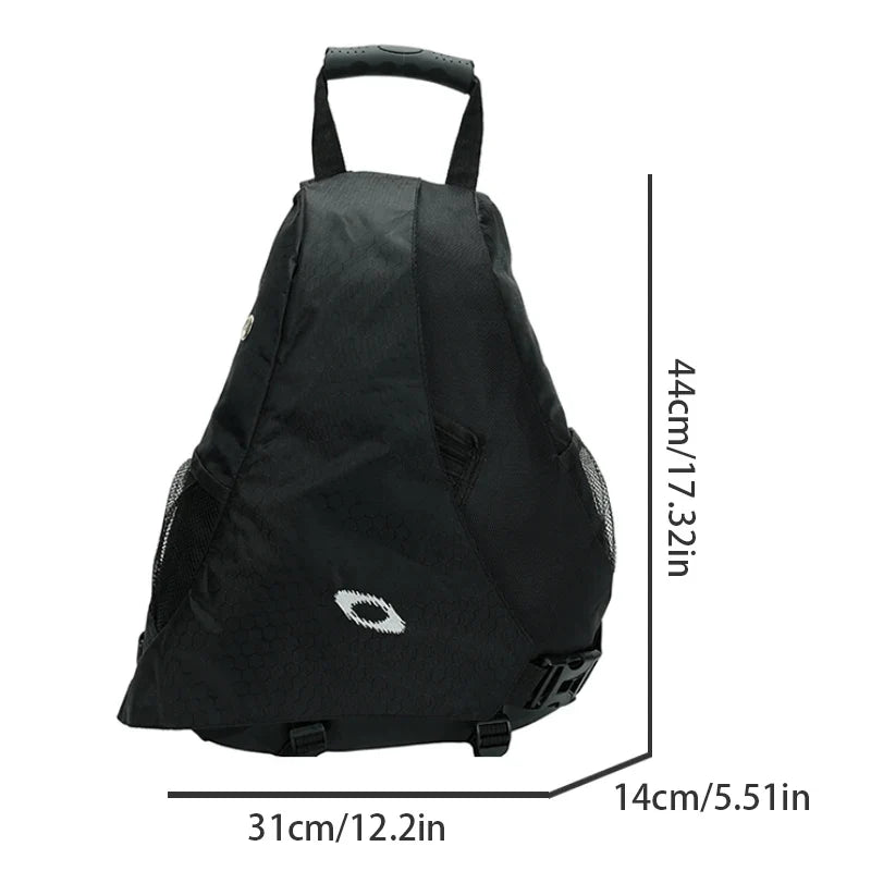 Large Capacity Chest & Crossbody Bag – Multi-Pocket Outdoor, Travel & Cycling Bag