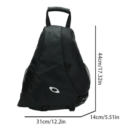 Large Capacity Chest & Crossbody Bag – Multi-Pocket Outdoor, Travel & Cycling Bag