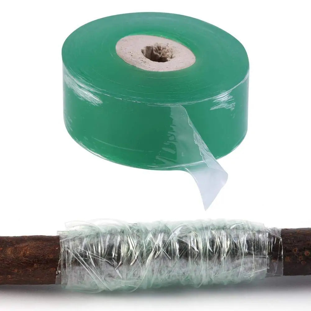 PE Grafting Tape Film - Stretchable Self-Adhesive Garden Tree Plant Grafting Wrap Roll