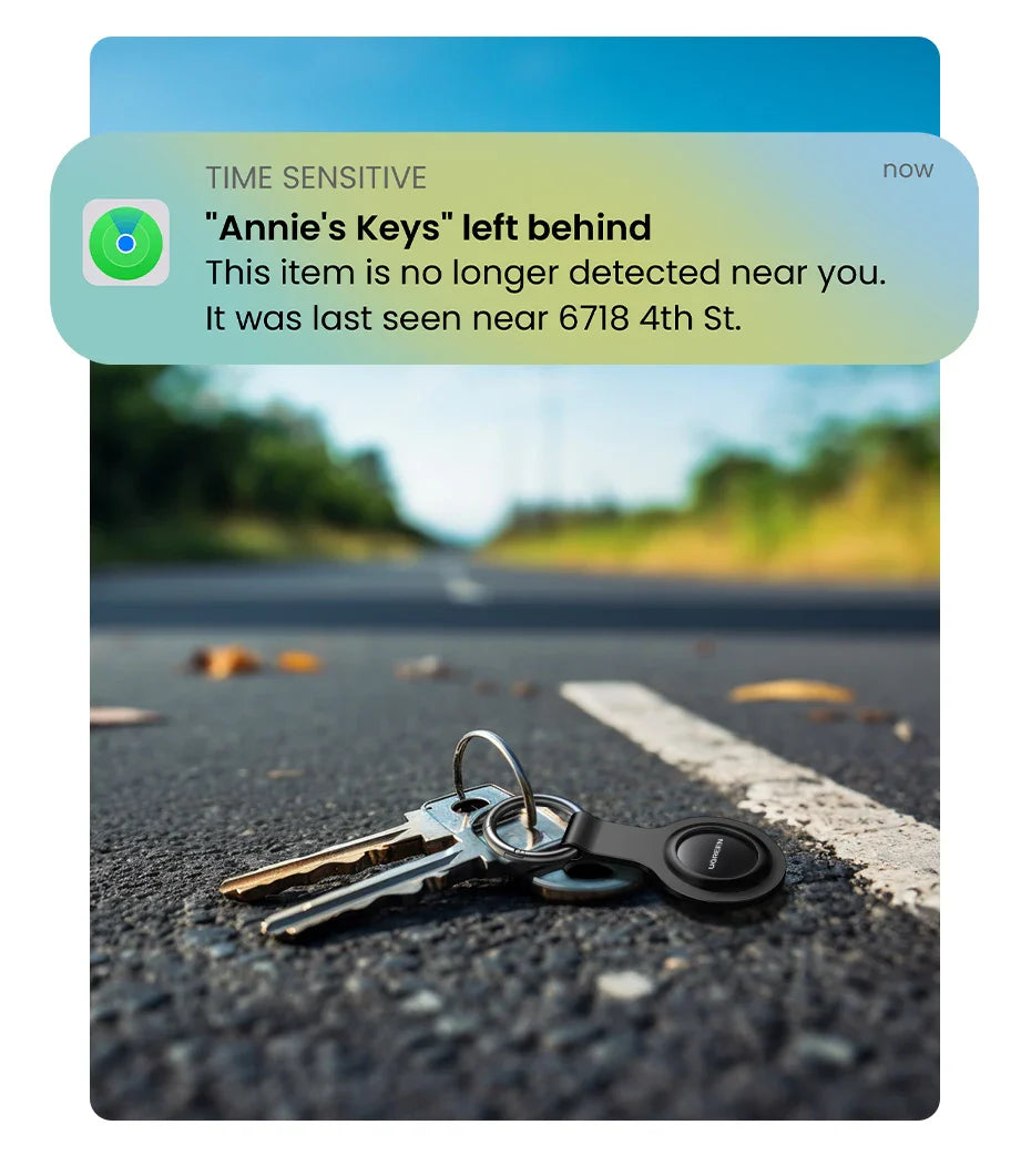 UGREEN SmartTrack Link — Security Smart Tag Bluetooth GPS Tracker for Apple Find My, Earbuds, Luggage MFi Finder iOS