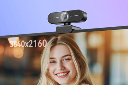 EMEET C60E Webcam | 4K/2K/1440P/1080P USB Autofocus Camera for Video Calls & Conferences