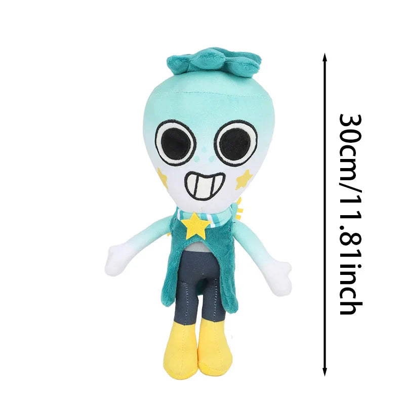 Dandy's World Plush Toys – Cute Scrap Stuffed Horror Game Goob Pebble Soft Pillow Doll for Children’s Birthday Gift