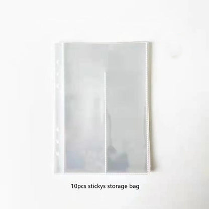 Candy Color A5 PU Leather Binder – Cute Kpop Photocard Album & Loose-Leaf Photo Card Storage Book
