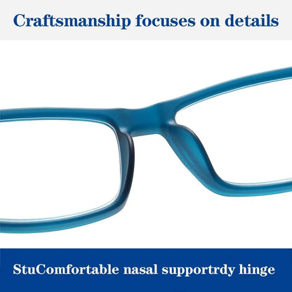 Ultralight Anti-Blue Light Reading Glasses – Sport Presbyopia Eyewear for Men & Women +100 to +400