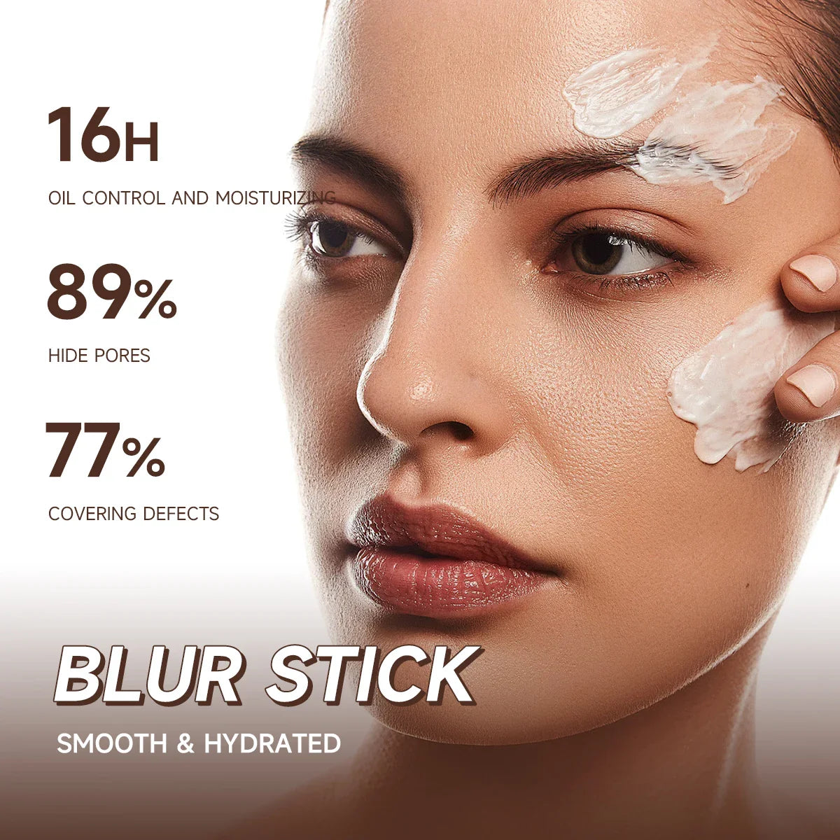 Invisible Pore Base Stick – Makeup Primer & Concealer for Pore Modifying, Skin Color Correction & Isolation