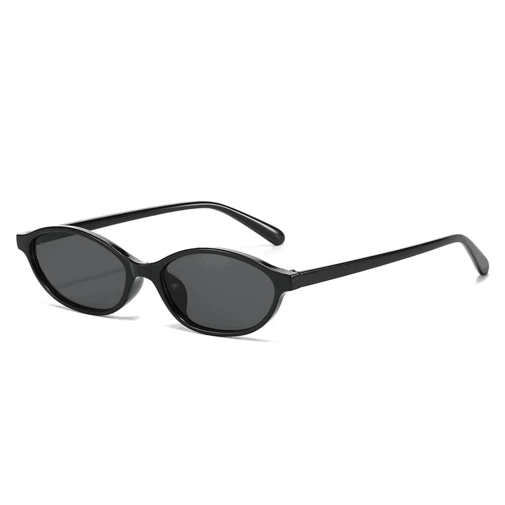 2024 Women’s Leopard Brown Sunglasses — Fashion Brand Small Frame Retro Oval Sun Glasses, Ladies Eyewear Shade