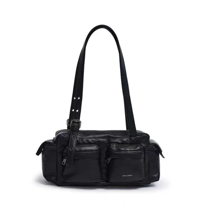 SAMO ONDOH South Korean Shoulder Bag — Hong Eun-Chae & Song Yuqi Inspired Motorcycle Underarm Bag