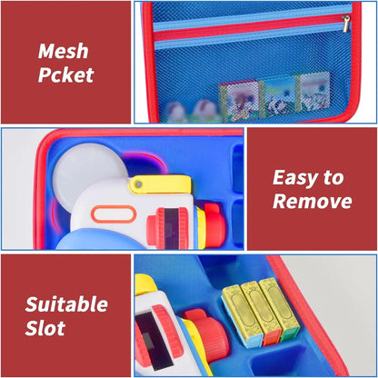 Protective Storage Case for Little Tikes Story Dream Machine Books Starter Set — Kids Toy Organizer