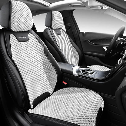 Ice Silk Car Seat Cushion - Breathable Ventilated Universal Front Seat Cover for All Seasons Comfort & Durability