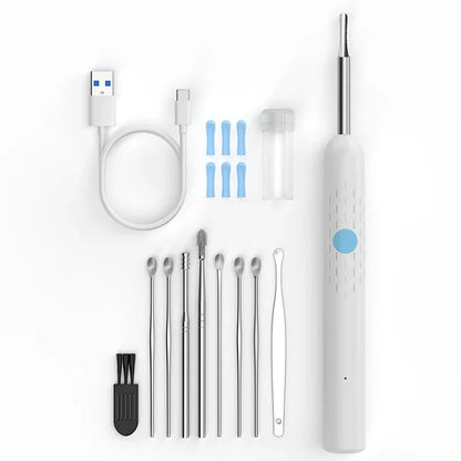 WiFi Visual Ear Sticks – HD 1080P 4.2MM Mini Otoscope Camera, Wireless Ear Picker & Cleaner, Endoscope for Ear Wax Removal & Health Care