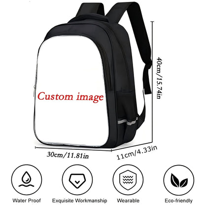Kids Roblox 3-in-1 Backpack Set — School Bookbag, Shoulder Bag & Pencil Case Waterproof Travel Bag for Teens