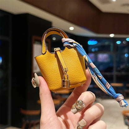 New Mini House Small Bag – Handheld Portable Bluetooth Earphone Bag, Zero Wallet, and Multifunctional Hand Rope Pouch