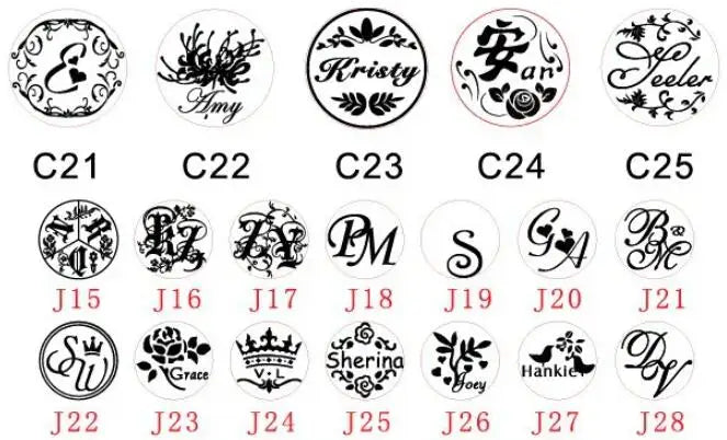 Custom Brass Wax Seal Stamp with 2 Initials & Wreath – Vintage Reusable DIY Wedding & Letter Stamp with Free Engraving