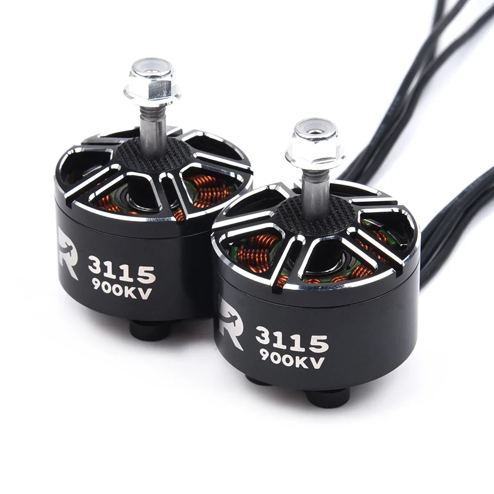 3115 900KV 3-6S Brushless Motor for RC Multirotor – X-Class FPV Freestyle Mark4 XL10 Frame Kit (9-10 inch)