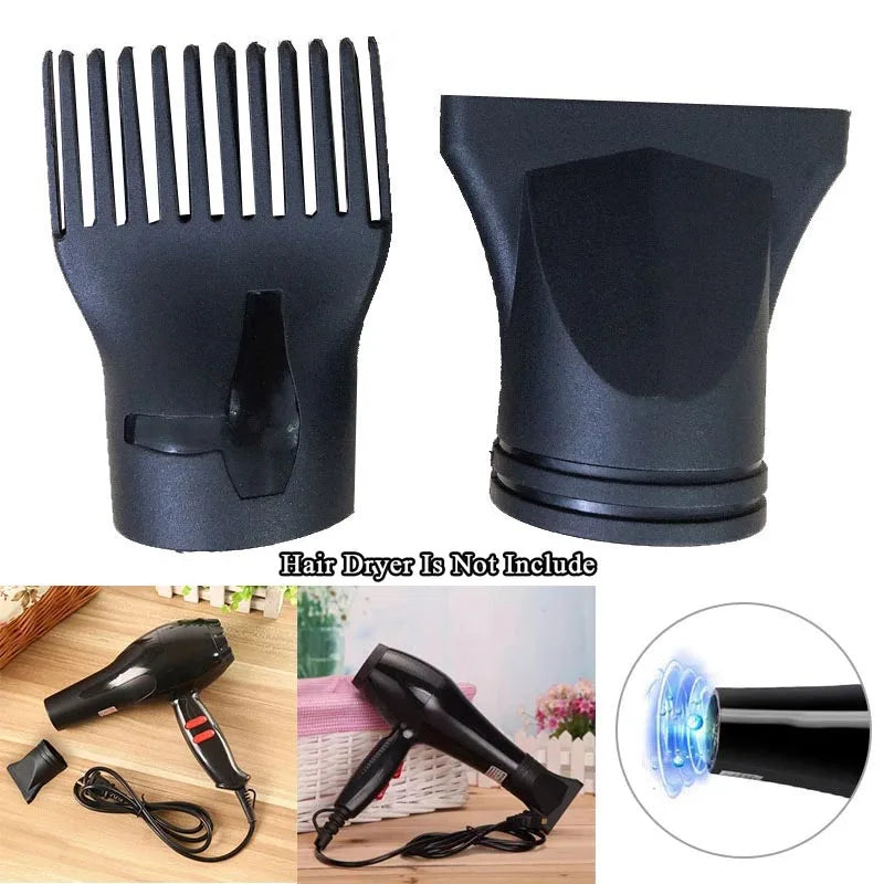 Universal Curling & Diffuser Nozzle – Professional Hair Dryer Air Nozzle Attachment for Styling
