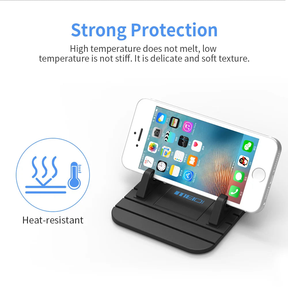 Universal Car Dashboard Non-Slip Phone GPS Holder Mat - Anti-Skid Silicone Mat for Cellphone Smartphone, Car Accessories