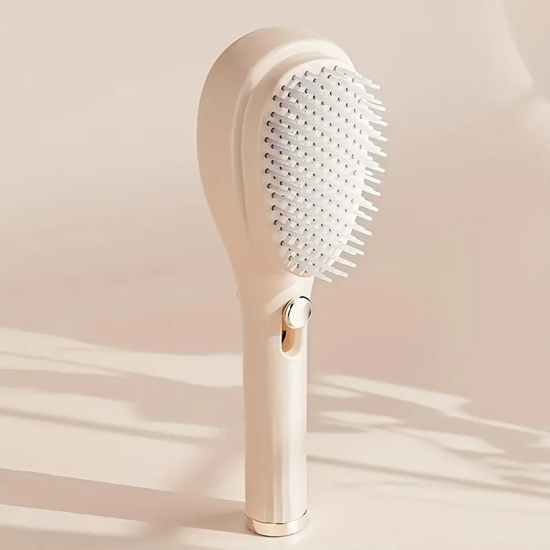 Magic Retractable Hair Comb – Anti-Static Scalp Massager & Detangling Brush for All Hair Types