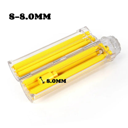 8MM & 12.5MM Manual Cigarette & Cigar Rolling Machine – Handheld Tobacco Herb Cone Roller