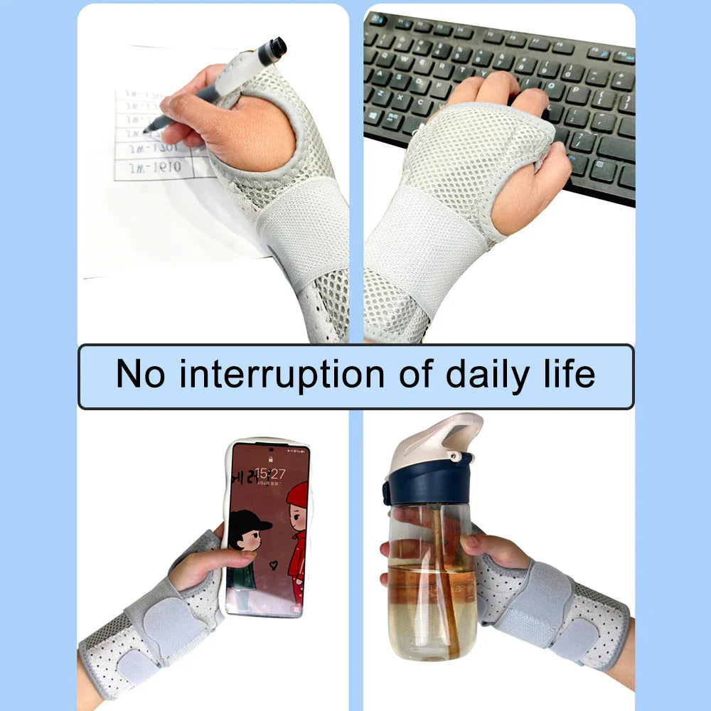 Wrist Brace for Carpal Tunnel — Night Hand Support for Arthritis, Tendonitis, Sprains, and Wrist Pain Relief