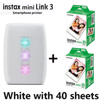 Fujifilm Instax Mini Link 3 Photo Printer - Smartphone Instant Film Printer for Creative Camera Photos