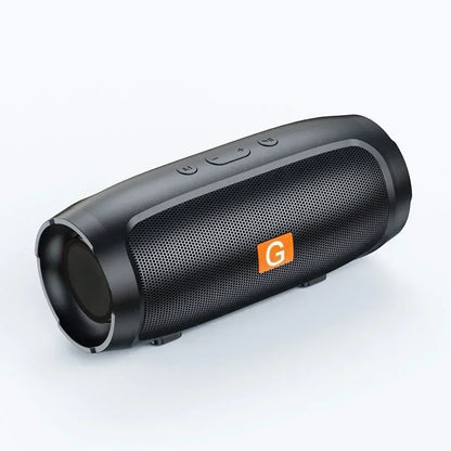 Portable Bluetooth Subwoofer Speaker - Waterproof Wireless Outdoor Stereo Sound Box with FM Radio & TF Card Support