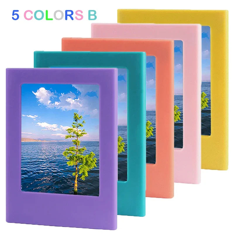 3-Inch Magnetic Photo Frames for Fujifilm Instax Mini – Compatible with Mini 12/11/Evo/40/7+/25/90/99/SE/Link2/3 Film