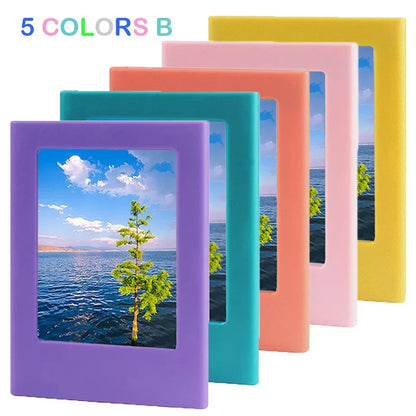 3-Inch Magnetic Photo Frames for Fujifilm Instax Mini – Compatible with Mini 12/11/Evo/40/7+/25/90/99/SE/Link2/3 Film