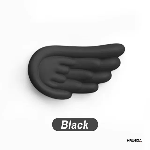 Keyboard & Mouse Wrist Rest Set – Angel Wing Memory Foam Ergonomic Non-Slip Support for Laptop & PC