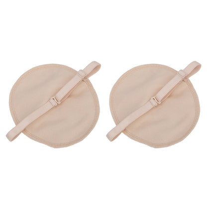 2pcs Reusable Underarm Pads – Breathable Cotton Sweat Pads for Women & Men, Adjustable Armpit Protection