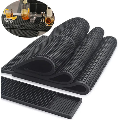 PVC Anti-Slip Bar Mat – Waterproof, Heat-Resistant & Durable Spill Mat for Home, Cafe, and Bar Use