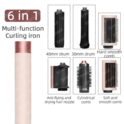 7-in-1 Multifunctional Hair Styling Set – Curling Iron, Hair Dryer & Straightener for Salon-Quality Home Styling