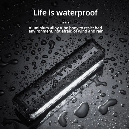 OFFBONDAGE 900Lumen Bicycle Front Light: Waterproof USB Rechargeable Flashlight for MTB Road Cycling