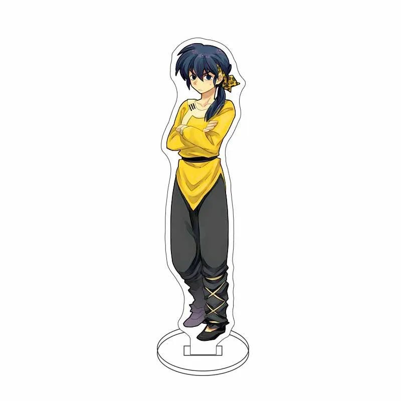 Ranma 1/2 Acrylic Stand Figure — 15cm Tendou, Akane, Hibiki & Ryoga Anime Model Plate, Cartoon Doll for Bedroom Display