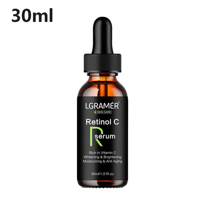 Retinol Anti-Aging Serum – Wrinkle Removal, Pore Shrinking, Whitening & Moisturizing Face Firming Oil