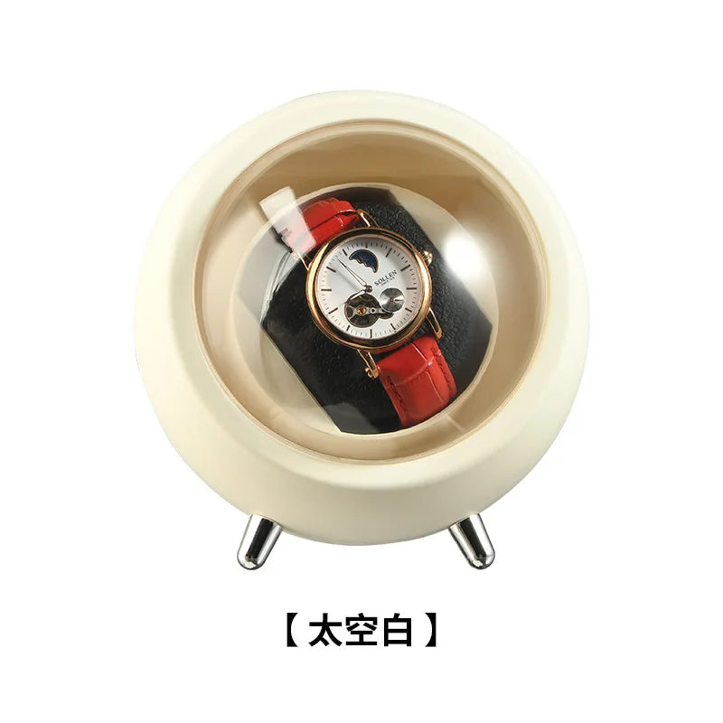 Watch Winder for Automatic Watches – USB Powered, Global Use, Mechanical Rotator Stand & Fashion Desktop Decor