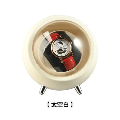Watch Winder for Automatic Watches – USB Powered, Global Use, Mechanical Rotator Stand & Fashion Desktop Decor