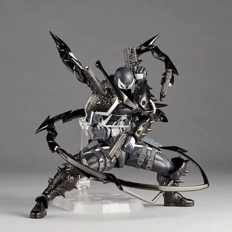 Venom Revoltech Amazing Yamaguchi Figure — Agent Venom Anime Model Collection, Eugene Thompson Collectible Gift