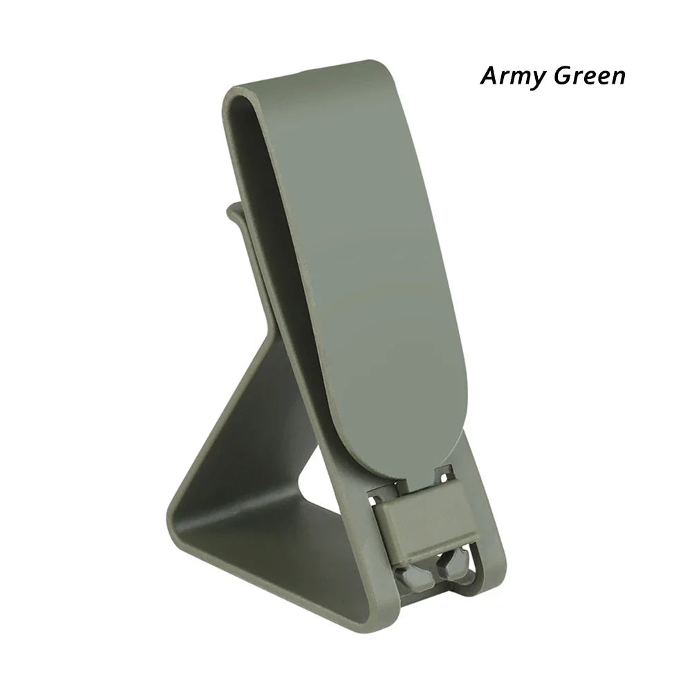 Tactical Headset Hang Buckle - MOLLE Quick Release Belt Clip for Hunting, Shooting & Outdoor Gear Accessories