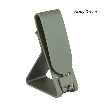 Tactical Headset Hang Buckle - MOLLE Quick Release Belt Clip for Hunting, Shooting & Outdoor Gear Accessories