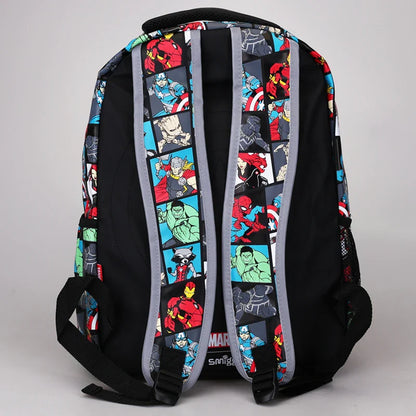Smiggle Marvel Spider-Man School Bag Set for Kids - Includes Lunch Box, Pencil Case, and Water Cup, Ideal Student Gift