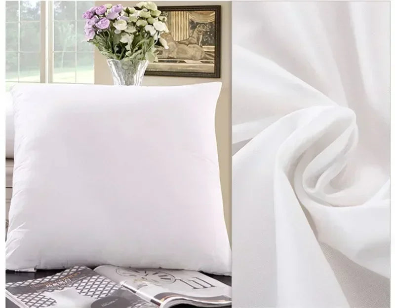 Home Cushion Insert – Soft Cotton-Padded Pillow Core for Sofa & Car, Available in 14/16/18/20/22/24 Inch