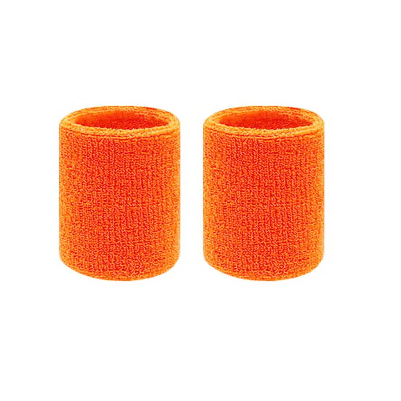 2PCS Sports Wristbands – Tennis & Fitness Sweat Bands for Basketball, Volleyball, Padel with Wrist Guard Cuffs
