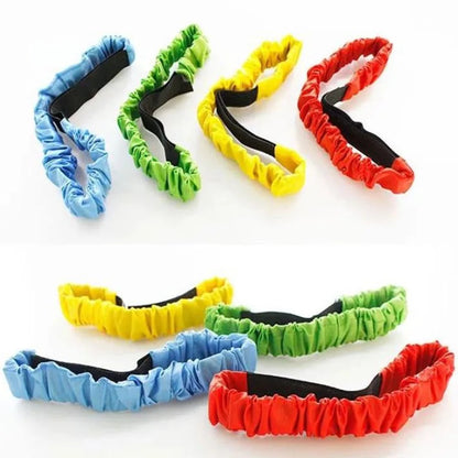 2-Person 3-Foot Group Game — Multiplayer Outdoor Foot Binding Rope, Elastic Sports Parent-Child Activity