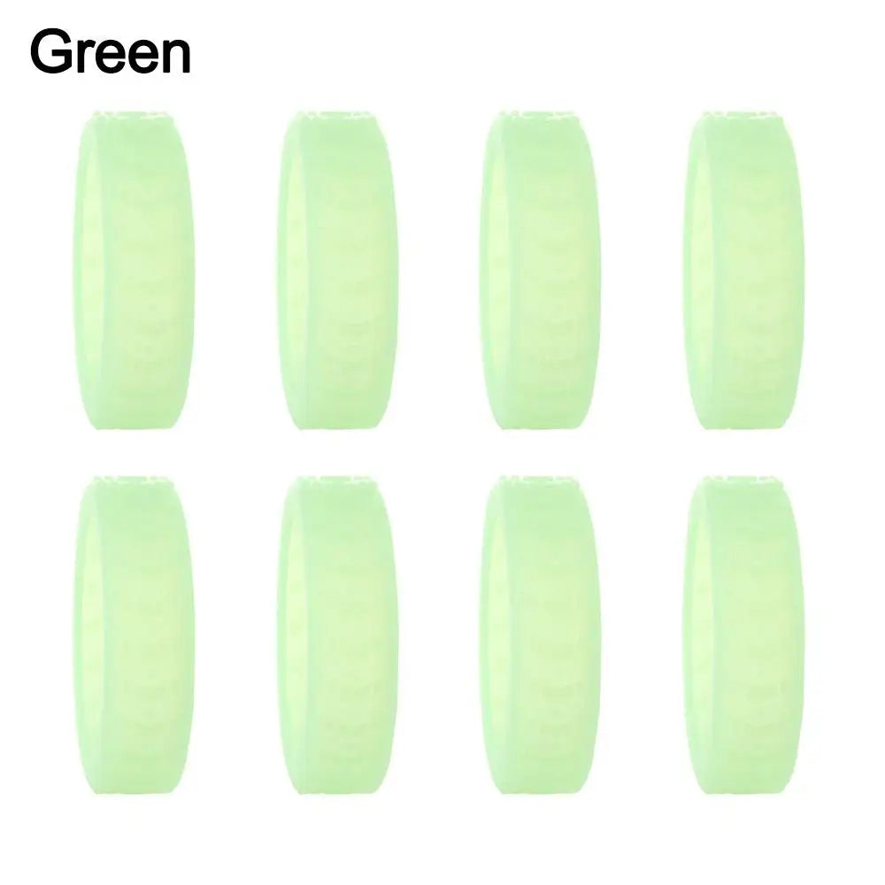 8pcs Travel Luggage Wheel Covers | Silicone Casters Protection for Suitcase, Noise-Reducing