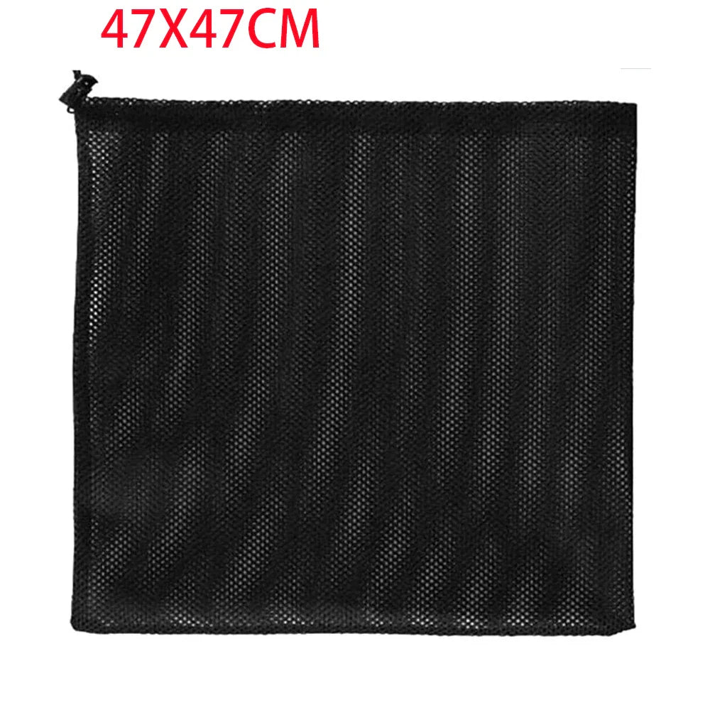 Durable Nylon Mesh Drawstring Bag – Multi-Purpose Outdoor Travel Storage Pouch for Camping Gear