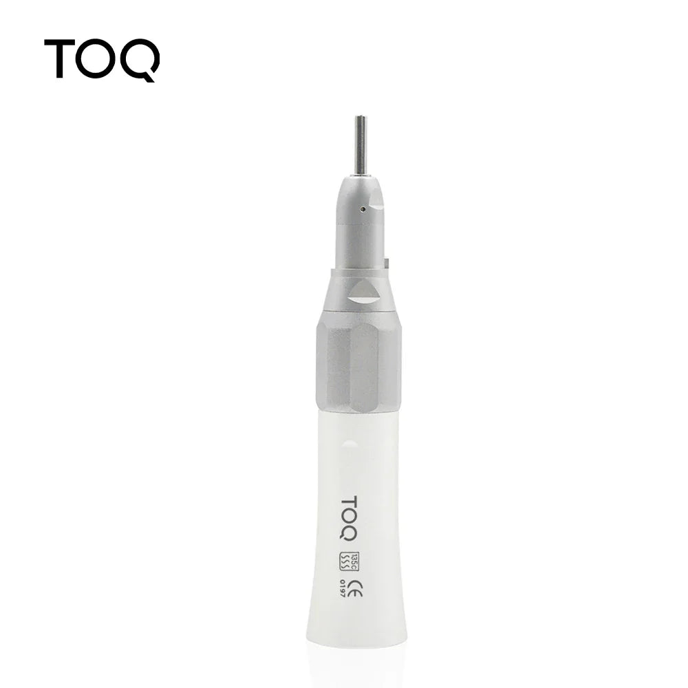 Dental Low Speed Handpiece Kit – Mini Air Motor with 4-Hole Contra Angle & Straight Handpiece for Dentists