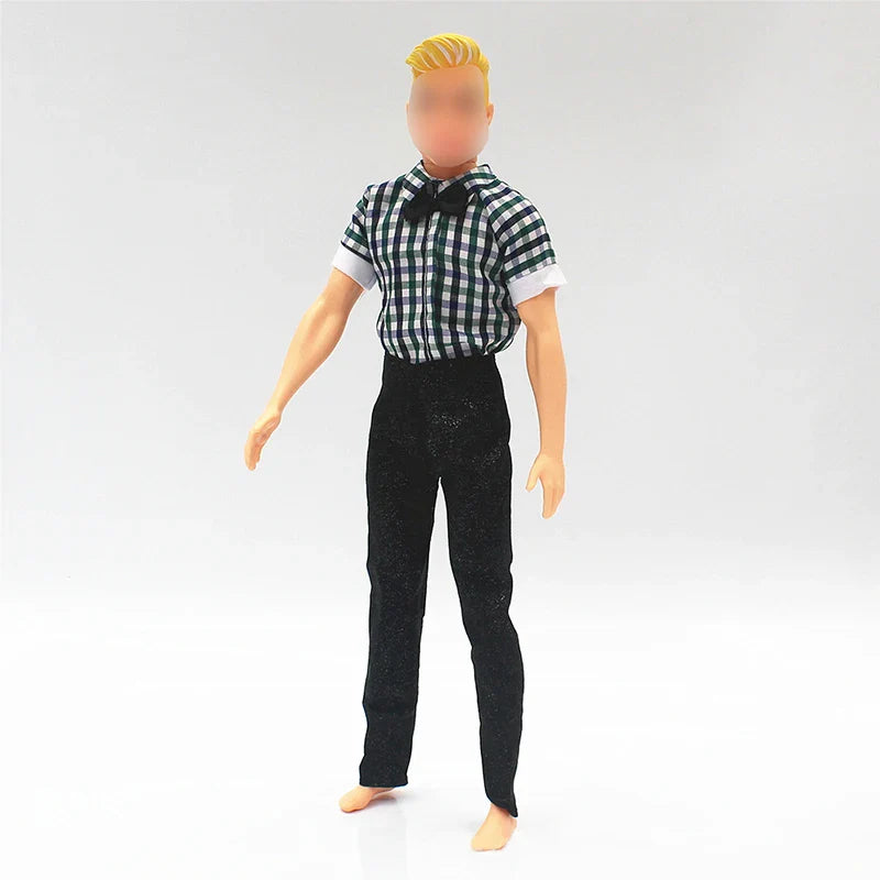 30cm Doll Clothing Set — Men’s Multi-Style Sports Outfit for Boyfriend Dolls
